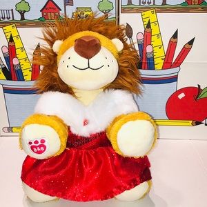 Hugh Hearted Lion Red Sequin Holiday Dresd